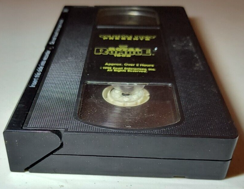 WWF Royal Rumble 1992 VHS Wrestling Rare Coliseum Video Macho Man Mustafa - Picture 8 of 12