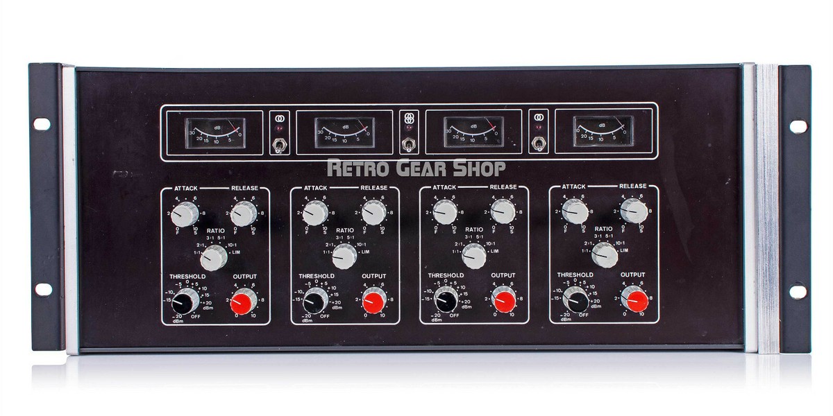 Polygram Phillips Quad VCA Mastering Compressor Limiter Vintage