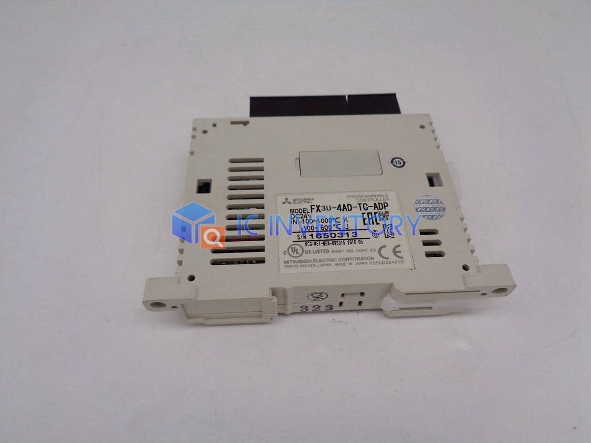 1PCS MITSUBISHI FX3U-4AD-TC-ADP FX3U4ADTCADP Brand New In Box #y