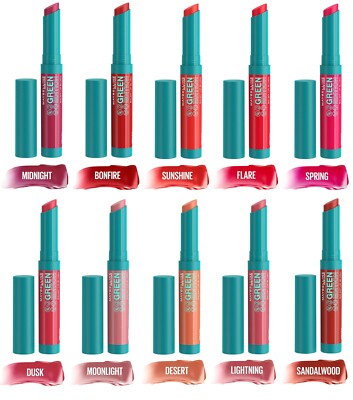 2 Pack Maybelline Green Edition Balmy Lip Blush with Mango Oil YOU CHOOSE