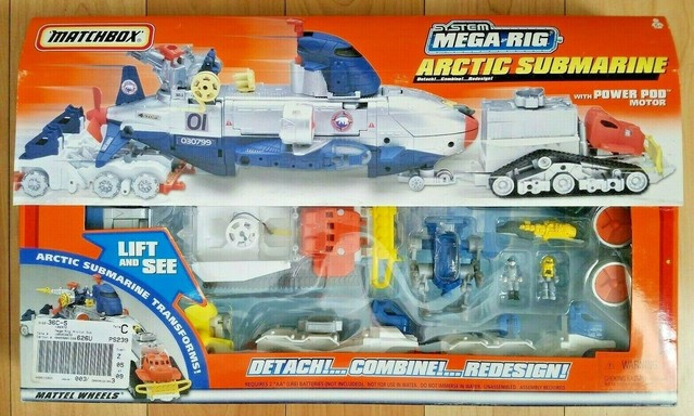 matchbox mega rig arctic submarine