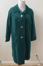 Vintage Surrey Classics Cotton Velvet Coat green approx size 10-12