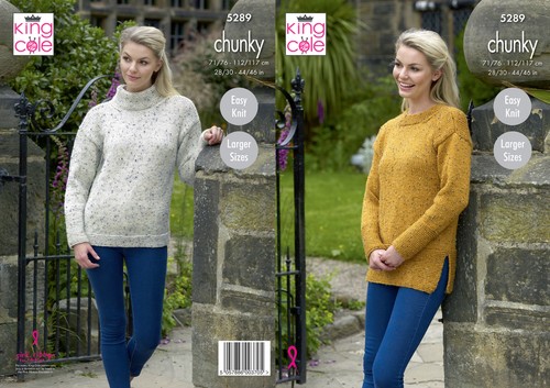 King Cole Ladies Chunky Knitting 