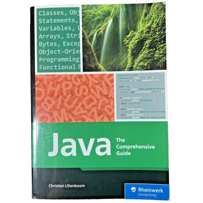 Java : The Comprehensive Guide Software Programming Language Code 1st Edition PB