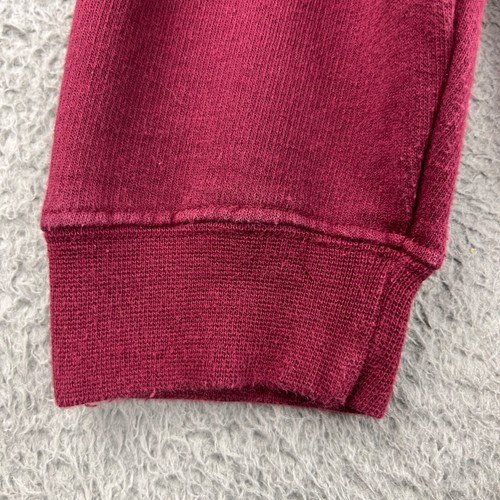 VTG Guess Sweatshirt YOUTH Large 16-18 Maroon Performance Competition 90s - Picture 10 of 22