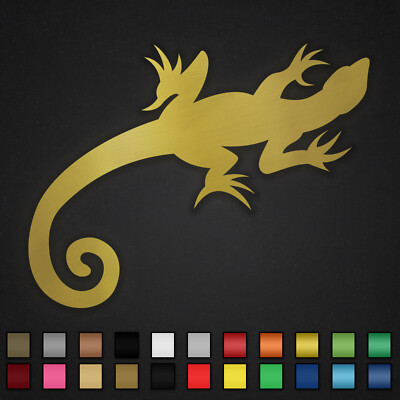 Gecko Aufkleber Auto Sticker Tuning Wandtattoo Echse Salamander Lizard Eidechse