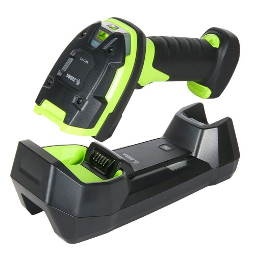 Zebra LI3678-SR3U42A0S1C Ultra-robuster kabelloser 1D-Barcode-Scanner mit Wiegekabel - Bild 2 von 8