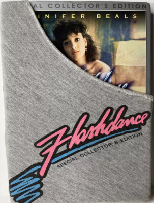 Flashdance DVD/CD OST Collectors Edition Tank Top Fabric Slipcover 80 s Classic