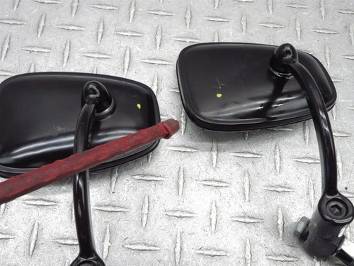 1998 97-01 Triumph 955 Speed Triple Left Right Side Mirror Rearview Assembly - Picture 10 of 11