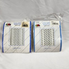 x2 Vtg Fruit Of The Loom Pantyhose Ivory Size Queen Plus XL Ultra Sheer 2004