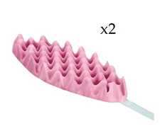 2 Cardinal Health DEVON Ulnar Nerve Protector Foam Positioner 15" x 6" x 1-1/2"