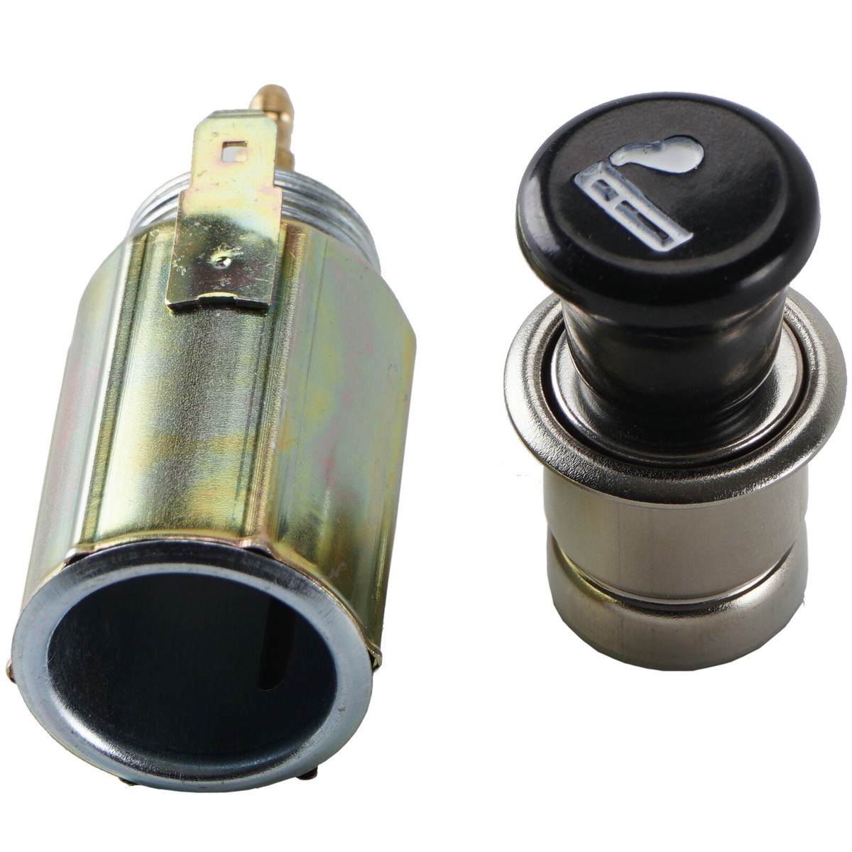 ebay cigarette lighter socket Vehicle Cigarette Lighter Replacement Plug & Socket Assembly Set 12V  Universal