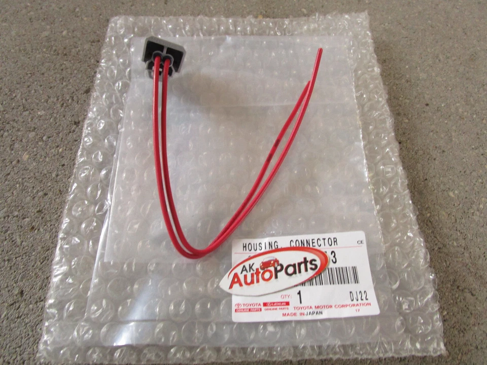 95 - 98 TOYOTA T100 3.4L FUEL INJECTOR 2 PIN PIGTAIL WIRE CONNECTOR OEM NEW - Image 3 of 4