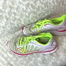 Saucony Womens Sz 9.5 Hydramax Kinvara FlexFlim White Pink 