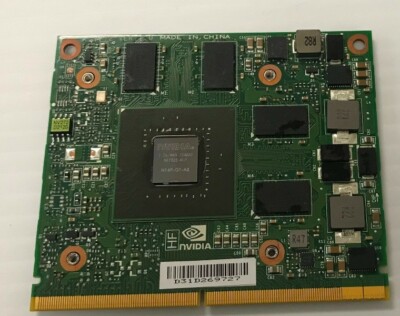 KKVMC Dell  M4700 NVIDIA Quadro K1000M 2GB GDDR3 VIDEO CARD