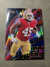 2025 Select Nick Martin Blue &Black Shock 49ers NFL