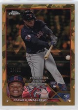 2023 Chrome Update Sapphire Edition Rookie Debut Gold 24/50 Oscar Gonzalez 07b3