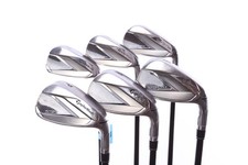 TaylorMade STEALTH Iron Set 5-PW -0.5 in Stiff Flex Graphite Shaft Very Good