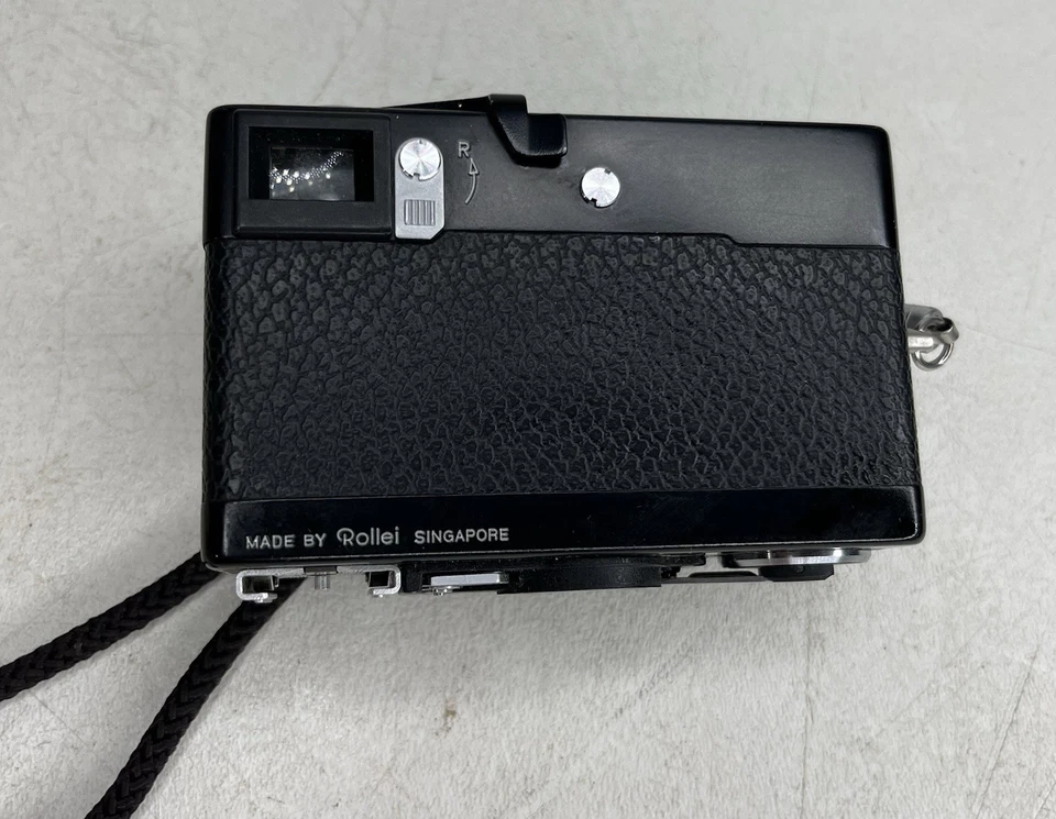 Bonita cámara fotográfica Rollei 35 S negra 35 mm Sonnar 40 mm F2,8 sin probar Foto 4 de 4