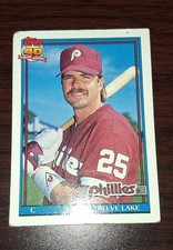 1991 Topps - Steve Lake #661