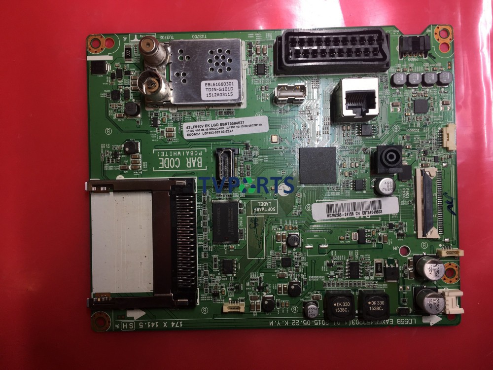 EBT6404803 EAX66453203 MAIN PCB FOR LG GENUINE 43LF510V-ZA.BEKYLJG