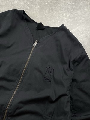 PUMA XO The Weeknd Black Track Jacket L Panther Embroidery