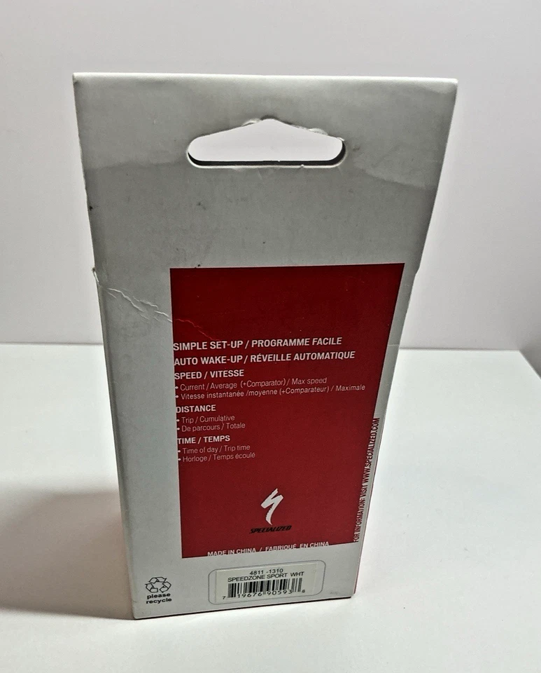 Specialized SpeedZone Sport Wired Cycling Computer 9 Functions White Complete - Image 2 of 4