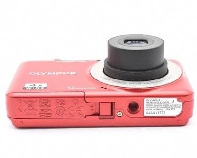 【美品】OLYMPUS オリンパス VG-110 レッド 箱 #O16 NEAR MINT] Olympus VG-110 Red 12.0MP digital compact camera Box