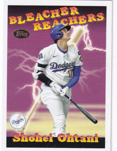 2025 Topps Update Bleacher Reachers Shohei Ohtani card #BR-1.  nrmt-mt