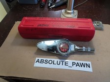 Snap On Tools 14 Torqometer Dial Torque Wrench Te1a 0-15 In Pounds Near Mint