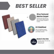 28 oz. Pontoon Boat Carpet - 8.5' Wide x Various Lengths