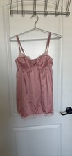 Victoria  s Secret Angel Babydoll Lacey Slip Size 36C