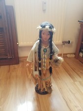 Pocahontas Puppe ca. 60 cm groß