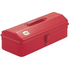 TRUSCO Y-350-R Mountain Tool Box 14.8x6.4x4.8" Red Durable Storage