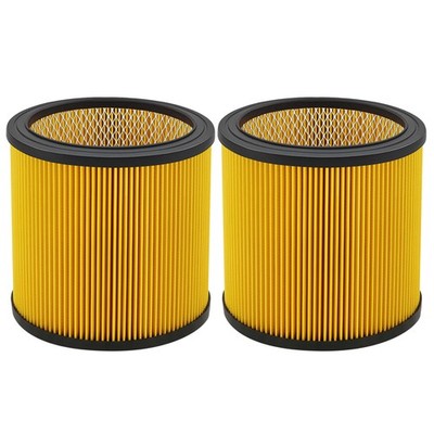 2-Pack VCFS Replacement Filter for Vacmaster 5-16 Gallon Wet/Dry Vac Without Lid