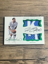 2017 Flawless Willie Cauley-Stein Dual Emerald Patch Auto 5/5 Game Used Rare