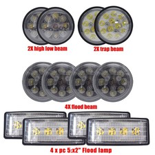For John Deere Tractors 4055,4255,4455,4555,4755,4955+ LED Conversion Light Kit