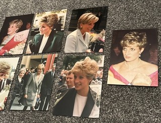 Princess Diana Original 5x7 Photographs Taken By Seller