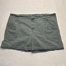 Cabela  s Cargo Shorts Men Size 50 Green 7 Pocket Hiker Outdoor Utility Mountain