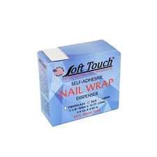 Soft touch Dispense A Wrap System Self Stick Nail Wraps - Silk 1-1/8" x 12 feet