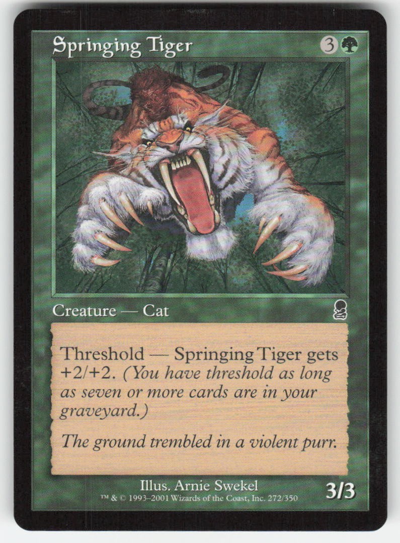 2001 Springing Tiger Odyssey 272 MTG