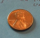 1949 S       CHOICE RED UNCIRCULATED   WHEAT CENT  #1