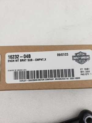 Harley 16232-04B Front Engine Motor Mount Tie Link for 04-16