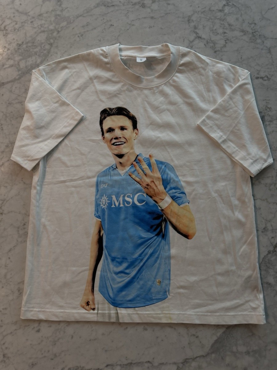 SSC Napoli Scudetto Shirt Scott McTominay MVP Italy Scotland