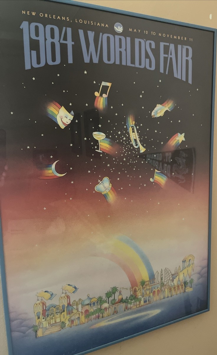 1984 World's Fair framed poster (New Orleans, Louisiana) | eBay