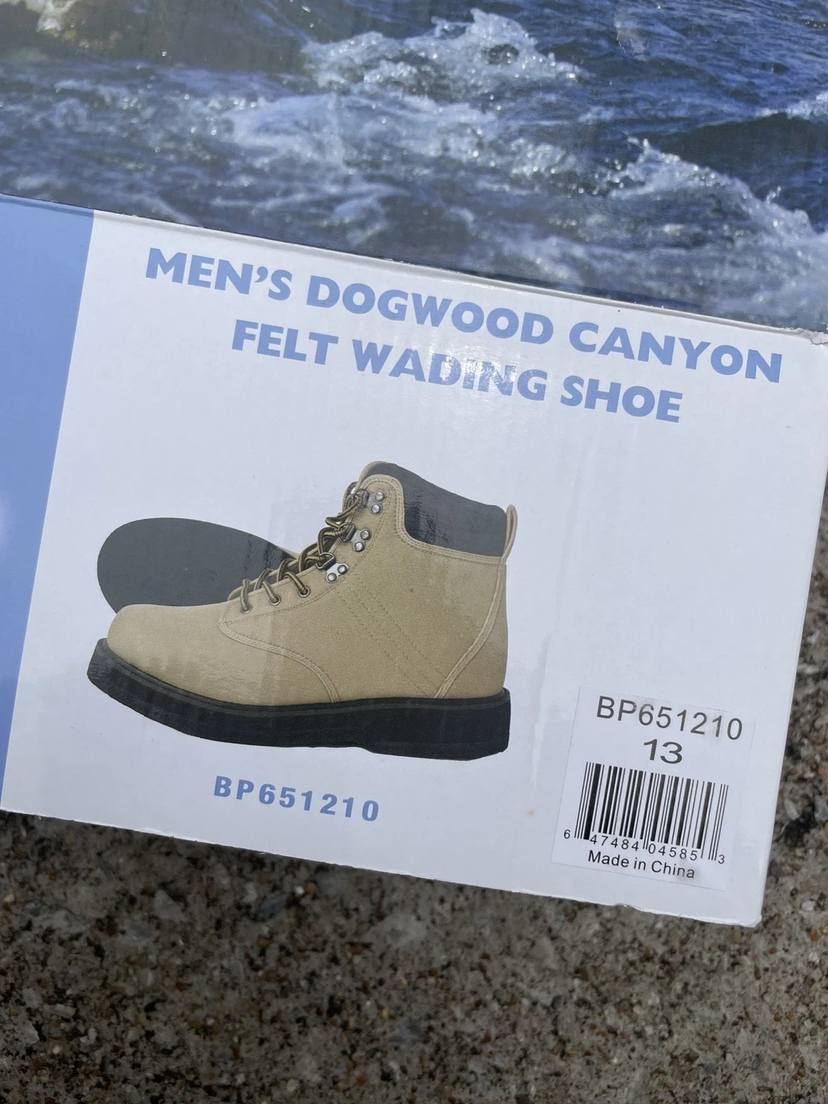 Bass Pro White River Fly Shop Felt Sole Khaki Wading Boots Men's Size 13
Opens in a new window or ta