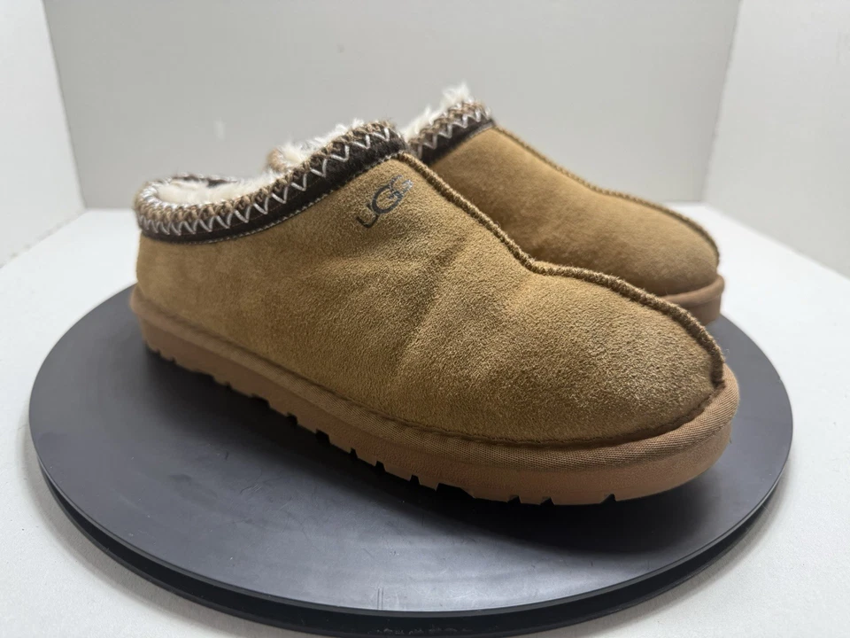 Mocasín UGG Australia Woodlyn gamuza castaño talla para mujer Foto 2 de 4