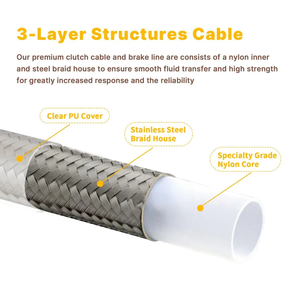 Kit de cable extendido Harley para Touring Street Glide 2017-2020 barra de 12" sin ABS Foto 3 de 4