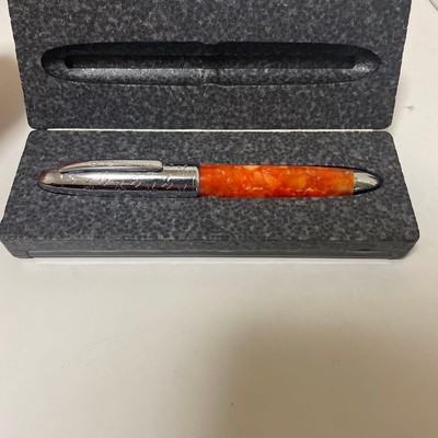 Final Breitling Orange Ballpoint Pen