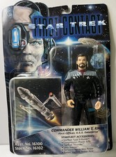 Star Trek First Contact Commander William T. Riker Playmates Action Figure 1996